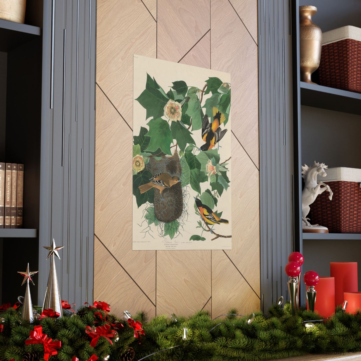 Baltimore Oriole (Birds of America) - John James Audubon - Wall Poster Print