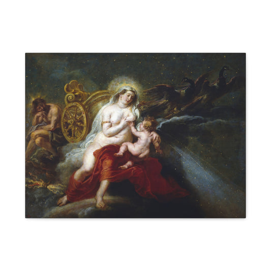 The Birth of the Milky Way - Peter Paul Rubens (c. 1636-1638) - Stretched Canvas Print