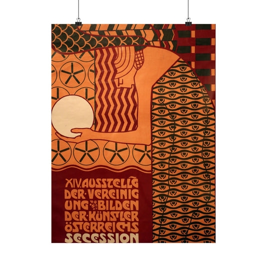 The 14th Vienna Secession Exhibition - Alfred Roller (1902) - Wall Poster Print