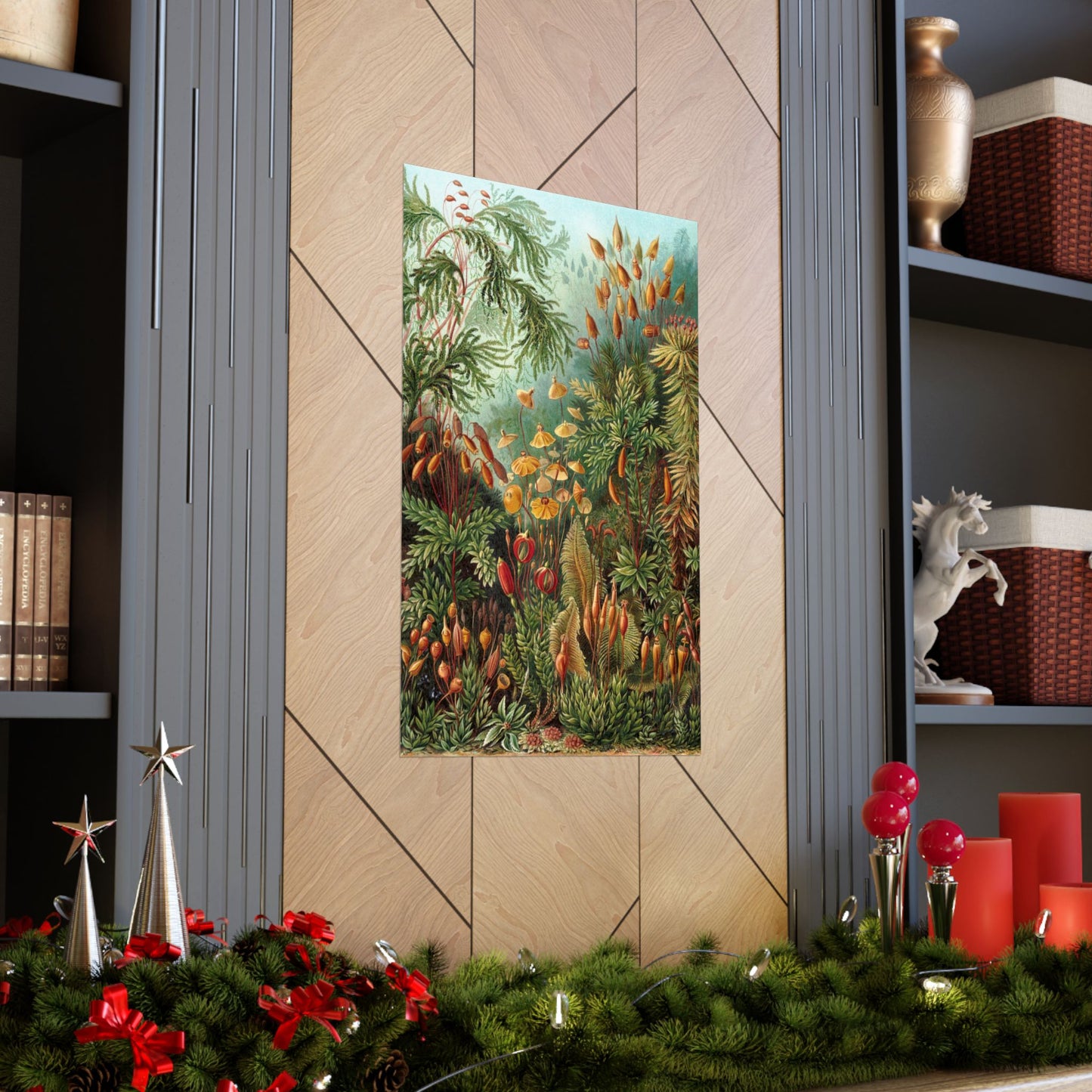 Muscinae (Mosses) - Ernst Haeckel (1904) - Wall Poster Print