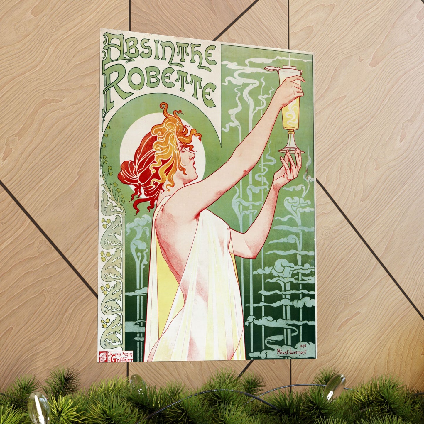 Absinthe Robette - Henri Privat-Livemont (1896) - Wall Poster Print