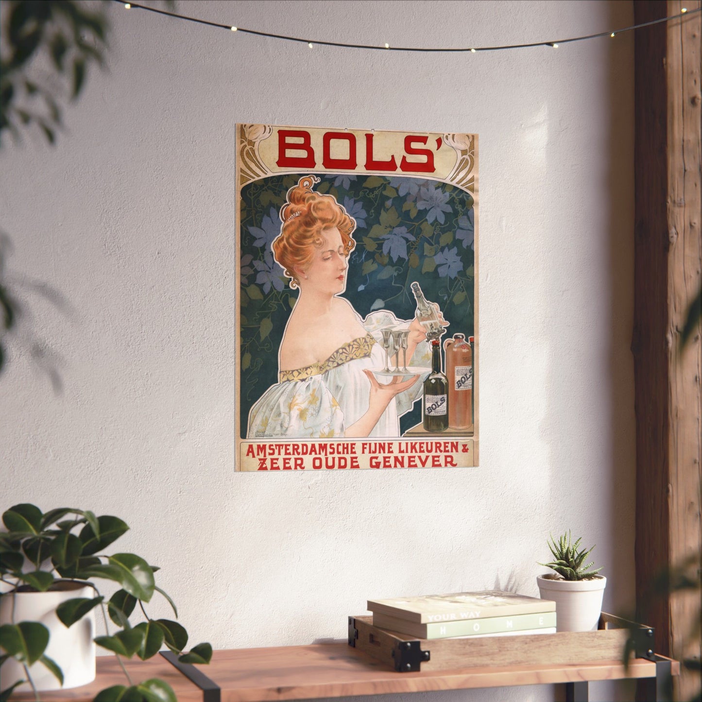 Bols' Amsterdamsche Fijne Likeuren - Henri Privat-Livemont (1901) - Wall Poster Print