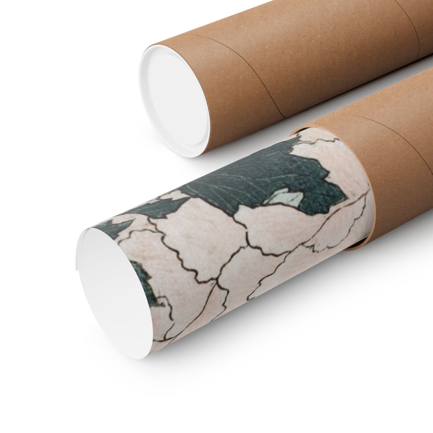 Peonies and Butterfly - Katsushika Hokusai - Wall Poster Print