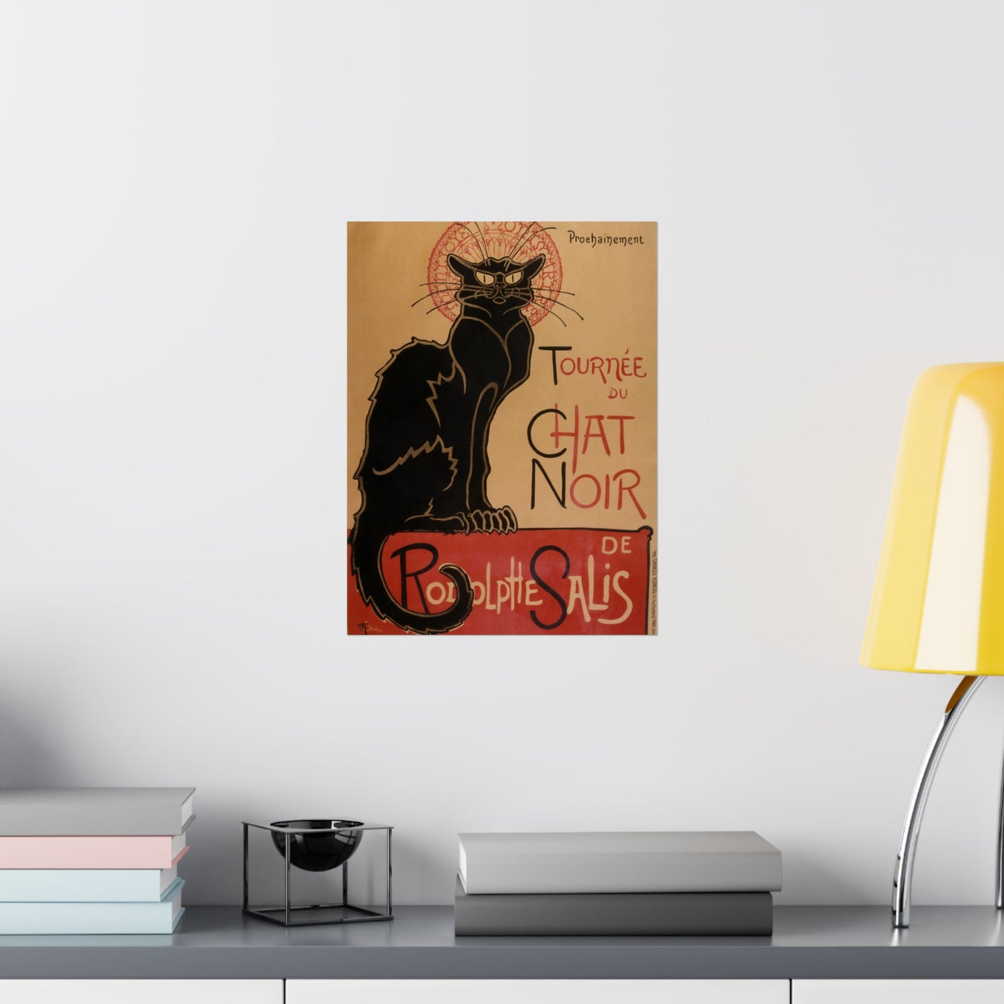 Le Chat Noir - Théophile Steinlen (1896) - Wall Poster Print