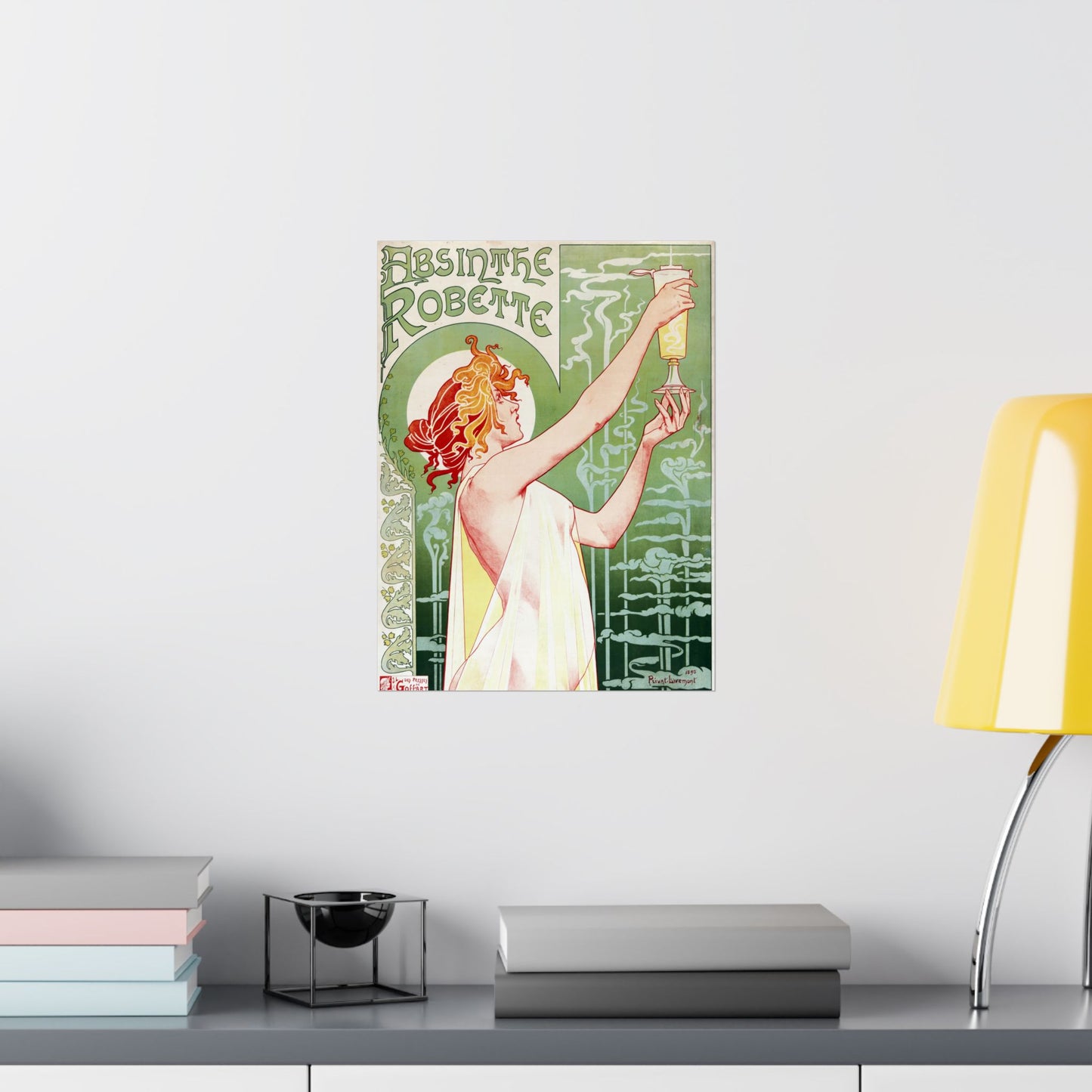 Absinthe Robette - Henri Privat-Livemont (1896) - Wall Poster Print