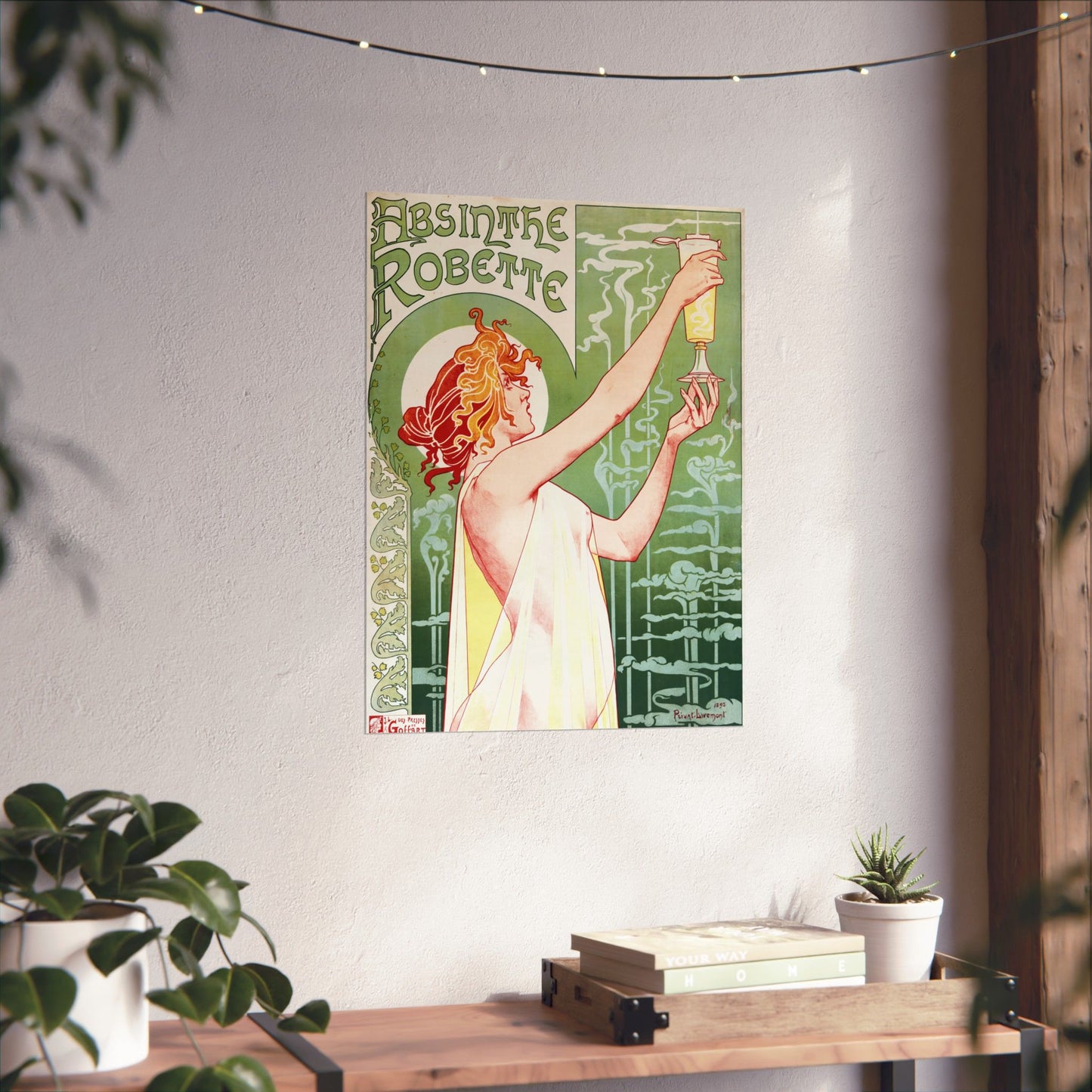 Absinthe Robette - Henri Privat-Livemont (1896) - Wall Poster Print