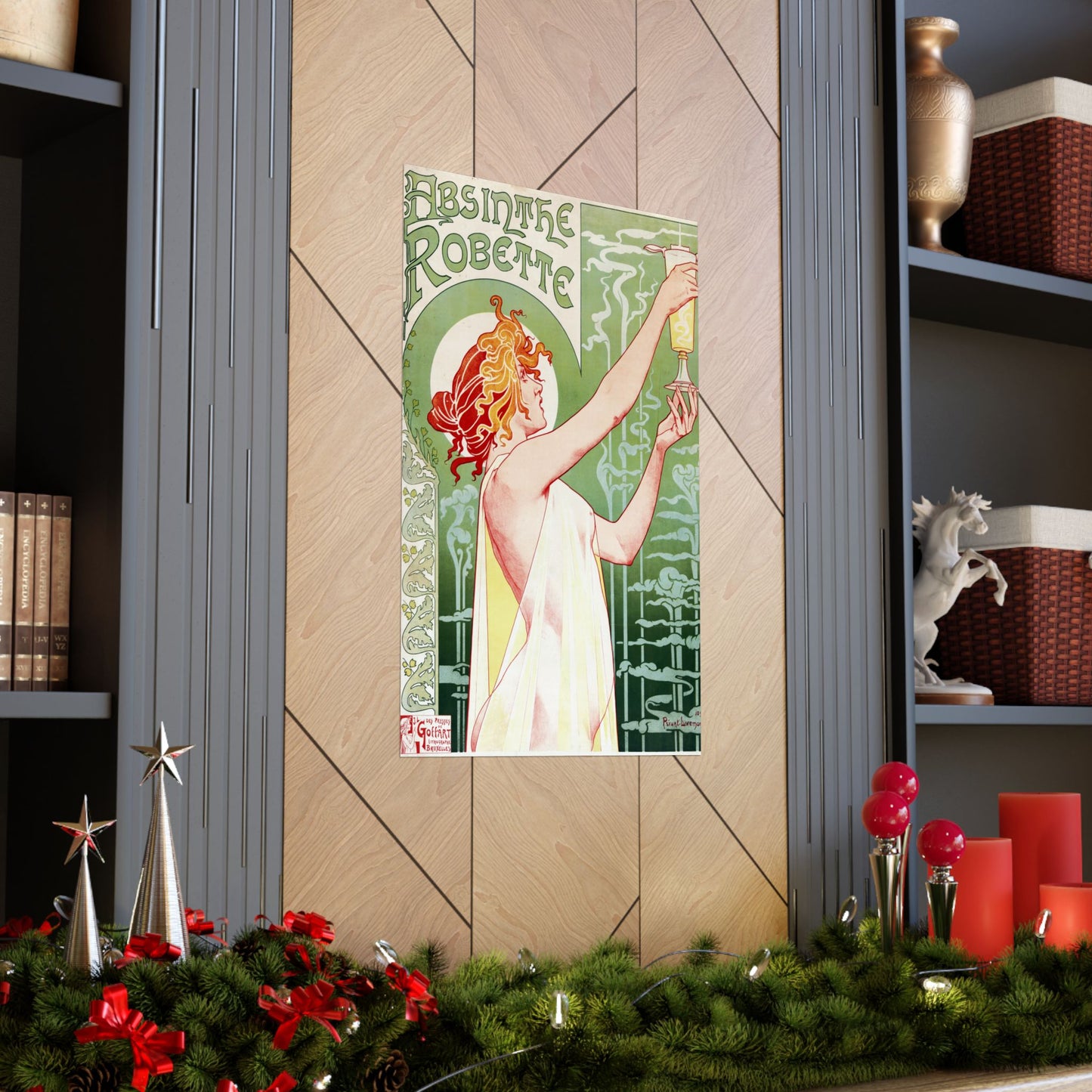 Absinthe Robette - Henri Privat-Livemont (1896) - Wall Poster Print