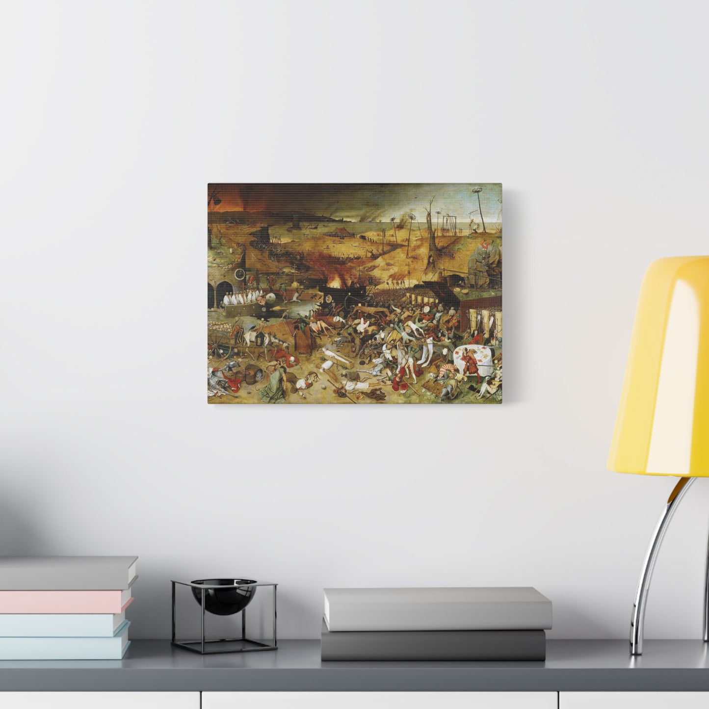 The Triumph of Death - Pieter Bruegel the Elder (c. 1562) - Stretched Canvas Print