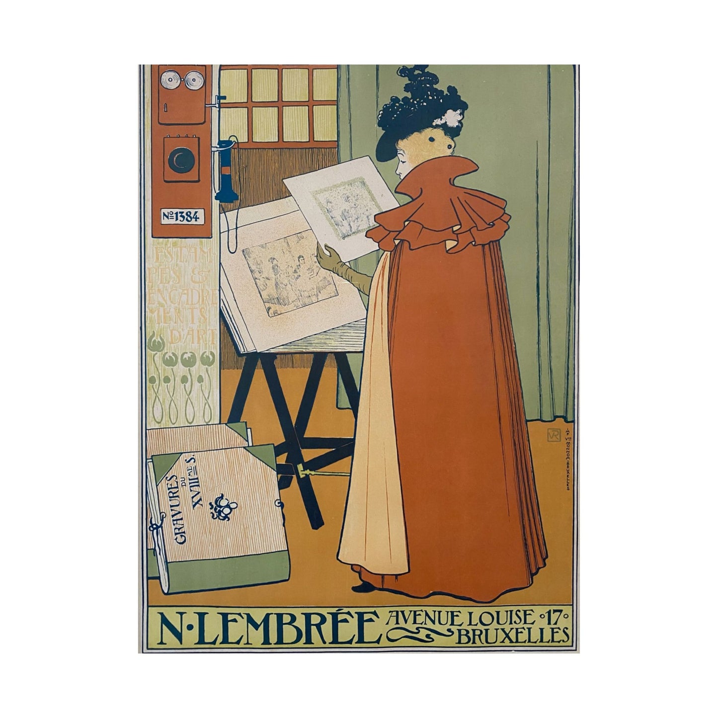 N. Lembrée, Encadrements - Théo Van Rysselberghe (1897) - Wall Poster Print