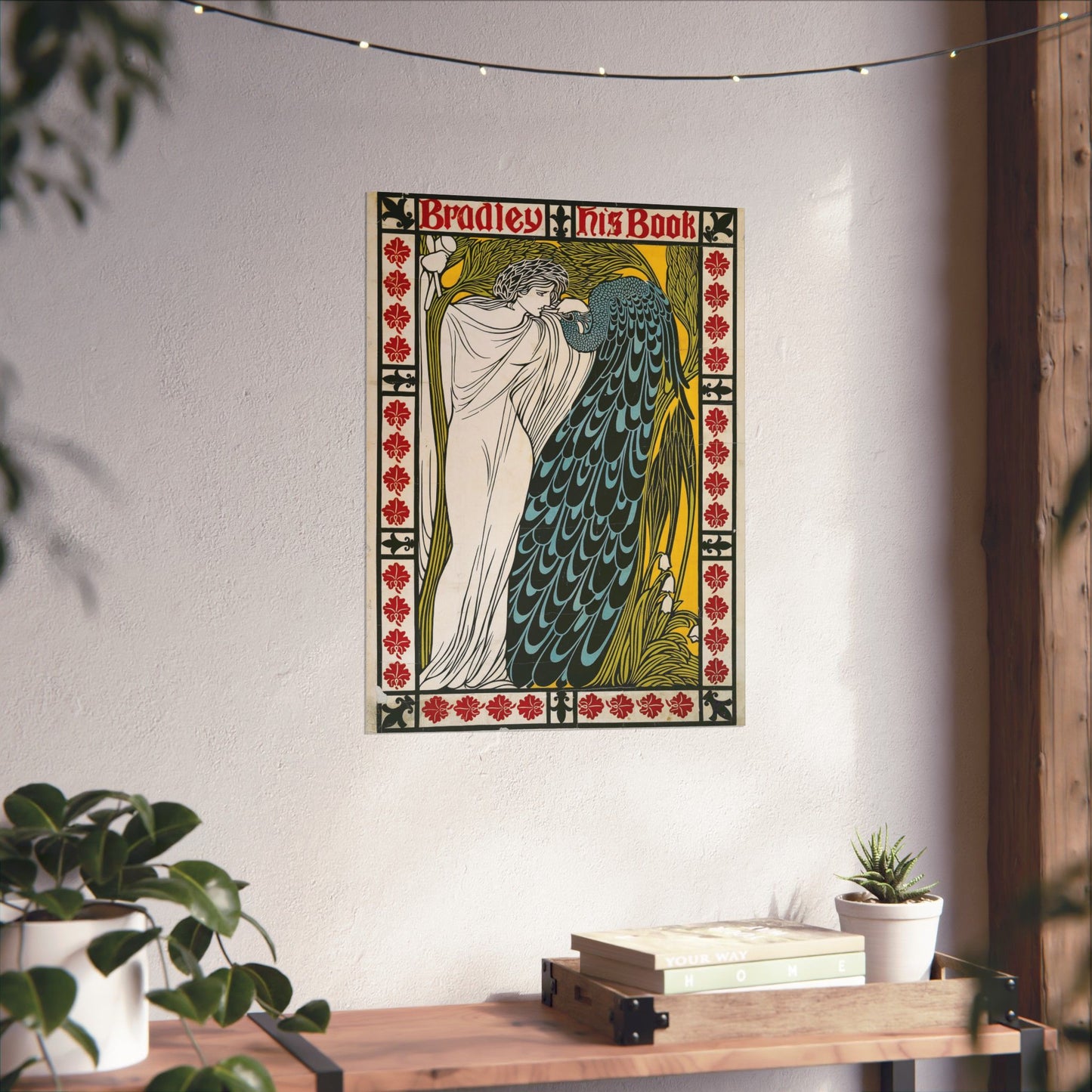 Bradley, His Book - William Henry Bradley (1896) - Wall Poster Print