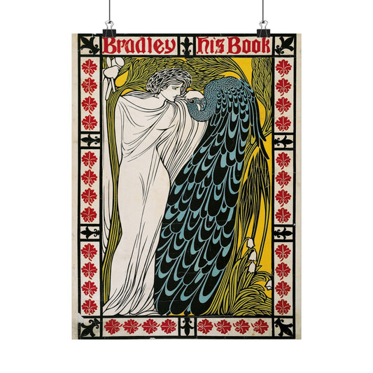 Bradley, His Book - William Henry Bradley (1896) - Wall Poster Print