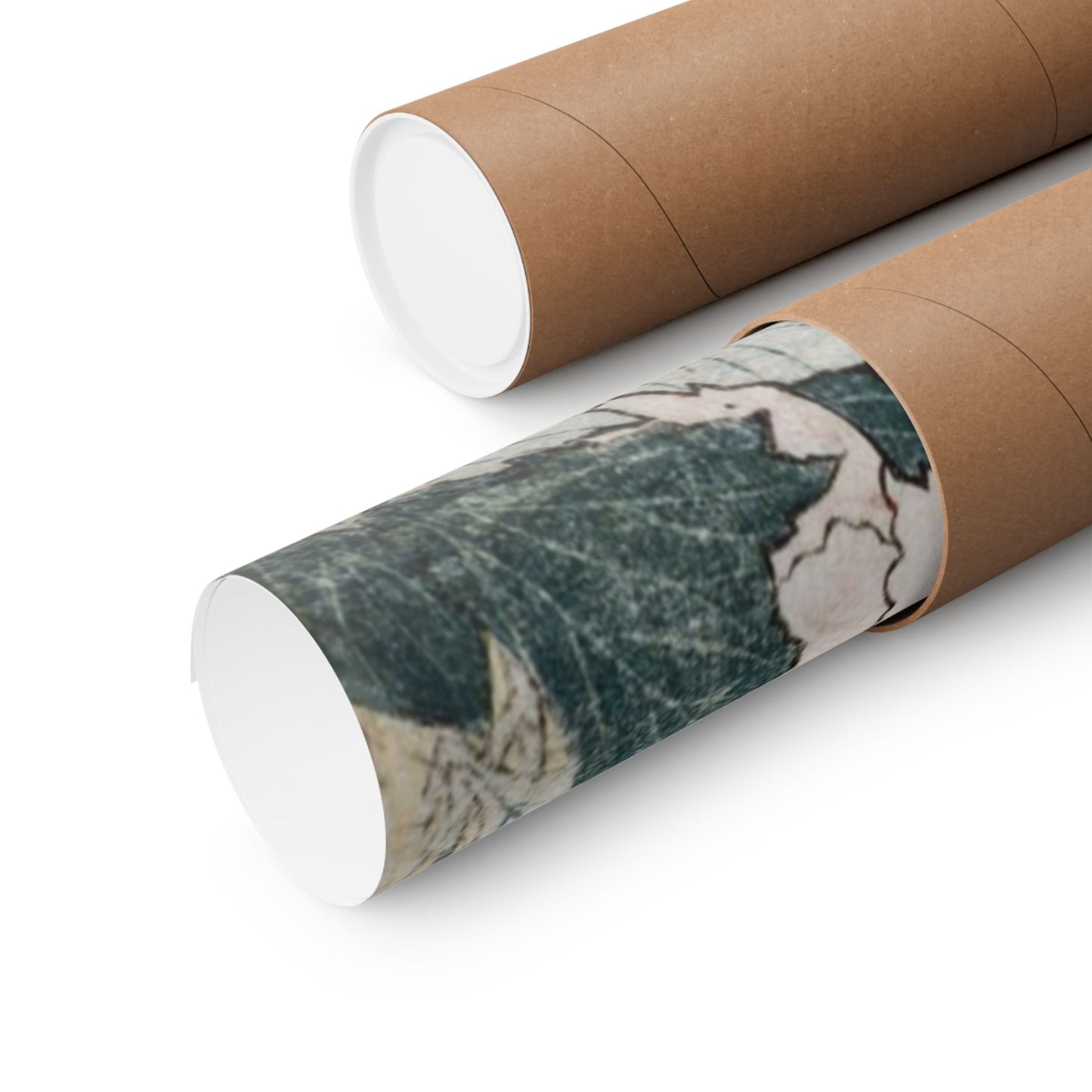 Peonies and Butterfly - Katsushika Hokusai - Wall Poster Print