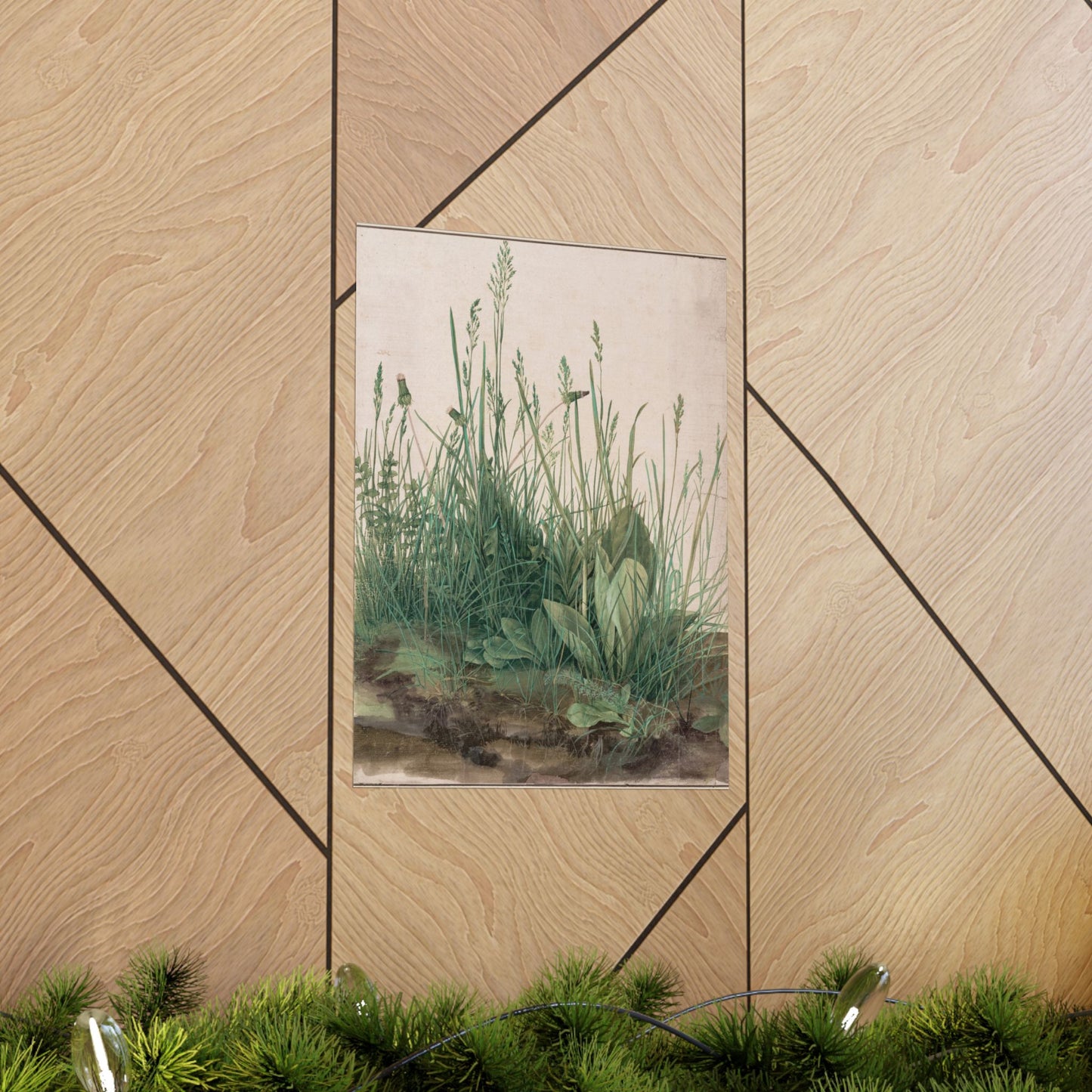 Great Piece of Turf - Albrecht Dürer (1503) - Wall Poster Print