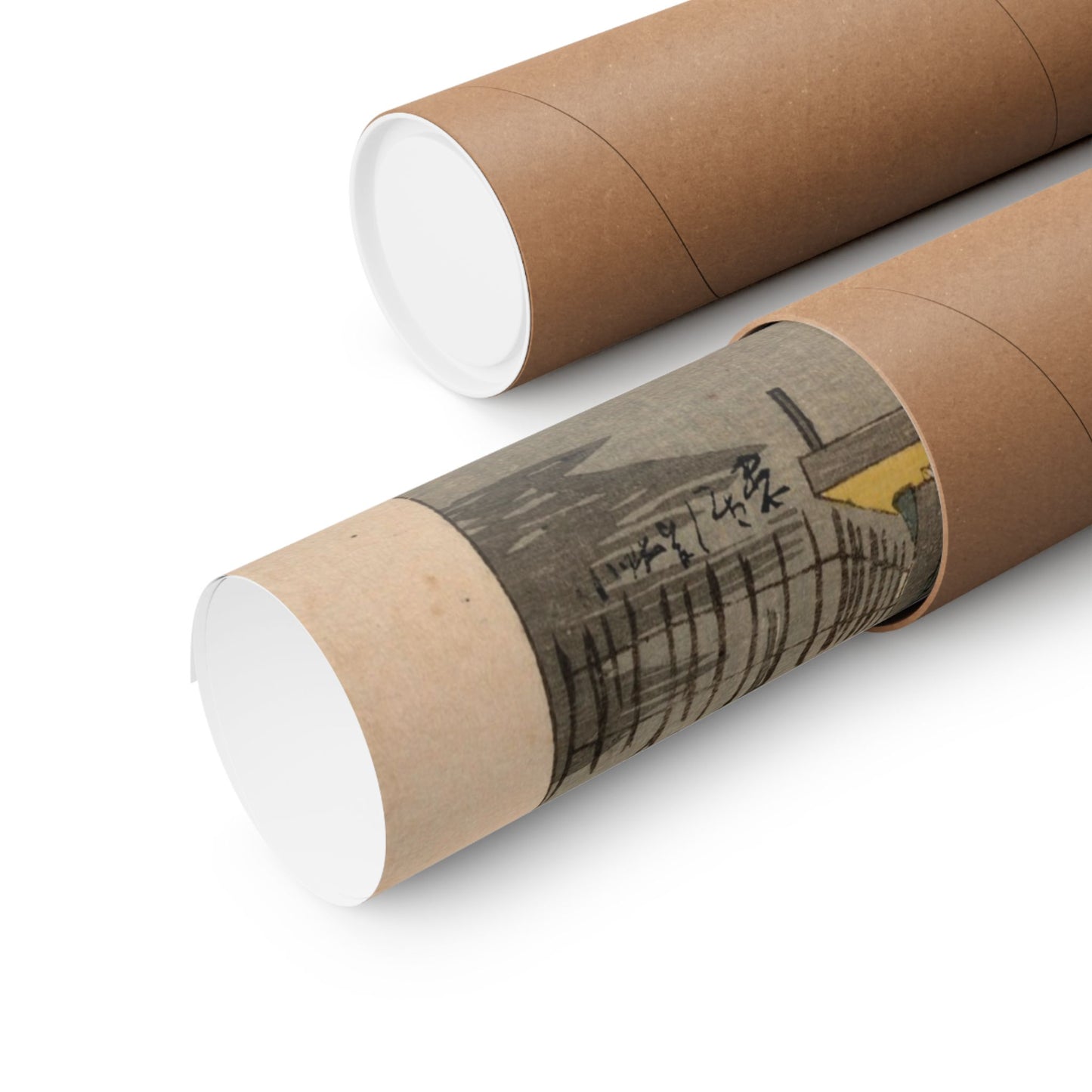 Plum Garden at Kameido - Kobayashi Kiyochika - Wall Poster Print