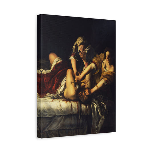 Judith Slaying Holofernes - Artemisia Gentileschi (c. 1614-1620) - Stretched Canvas Print