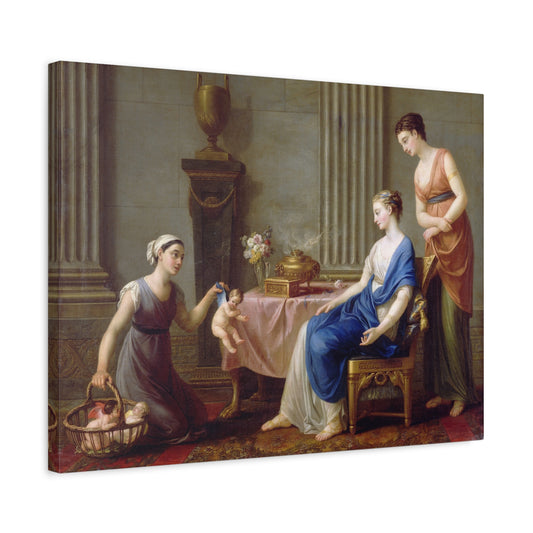 The Cupid Seller - Joseph-Marie Vien (1763) - Stretched Canvas Print
