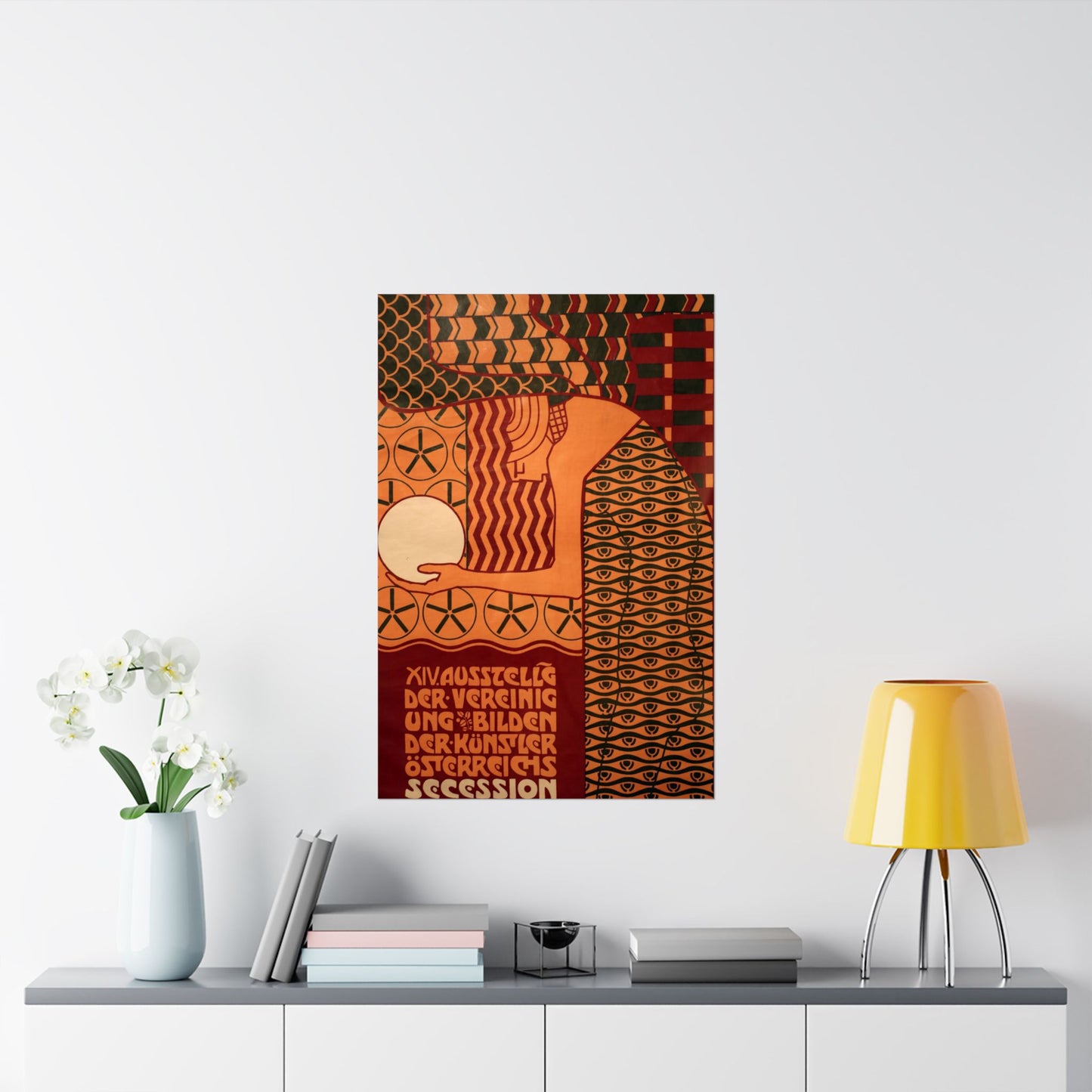 The 14th Vienna Secession Exhibition - Alfred Roller (1902) - Wall Poster Print