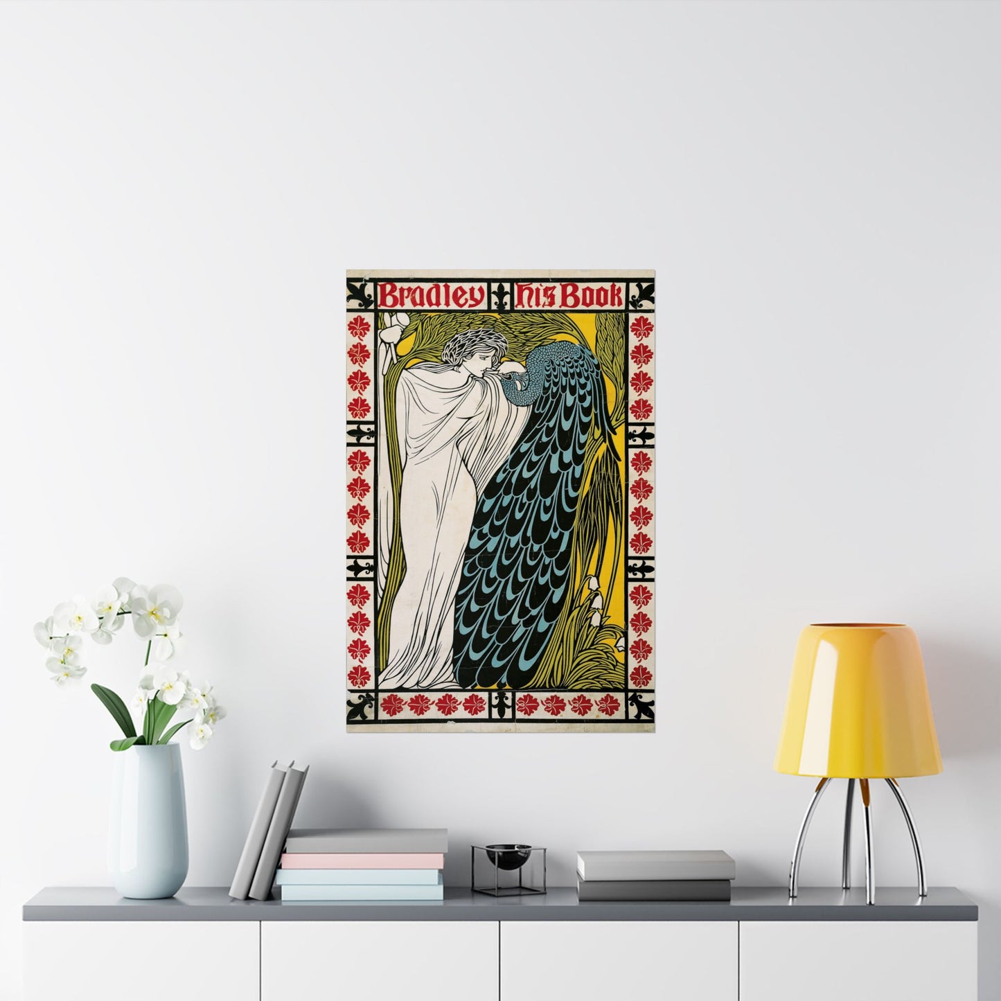 Bradley, His Book - William Henry Bradley (1896) - Wall Poster Print