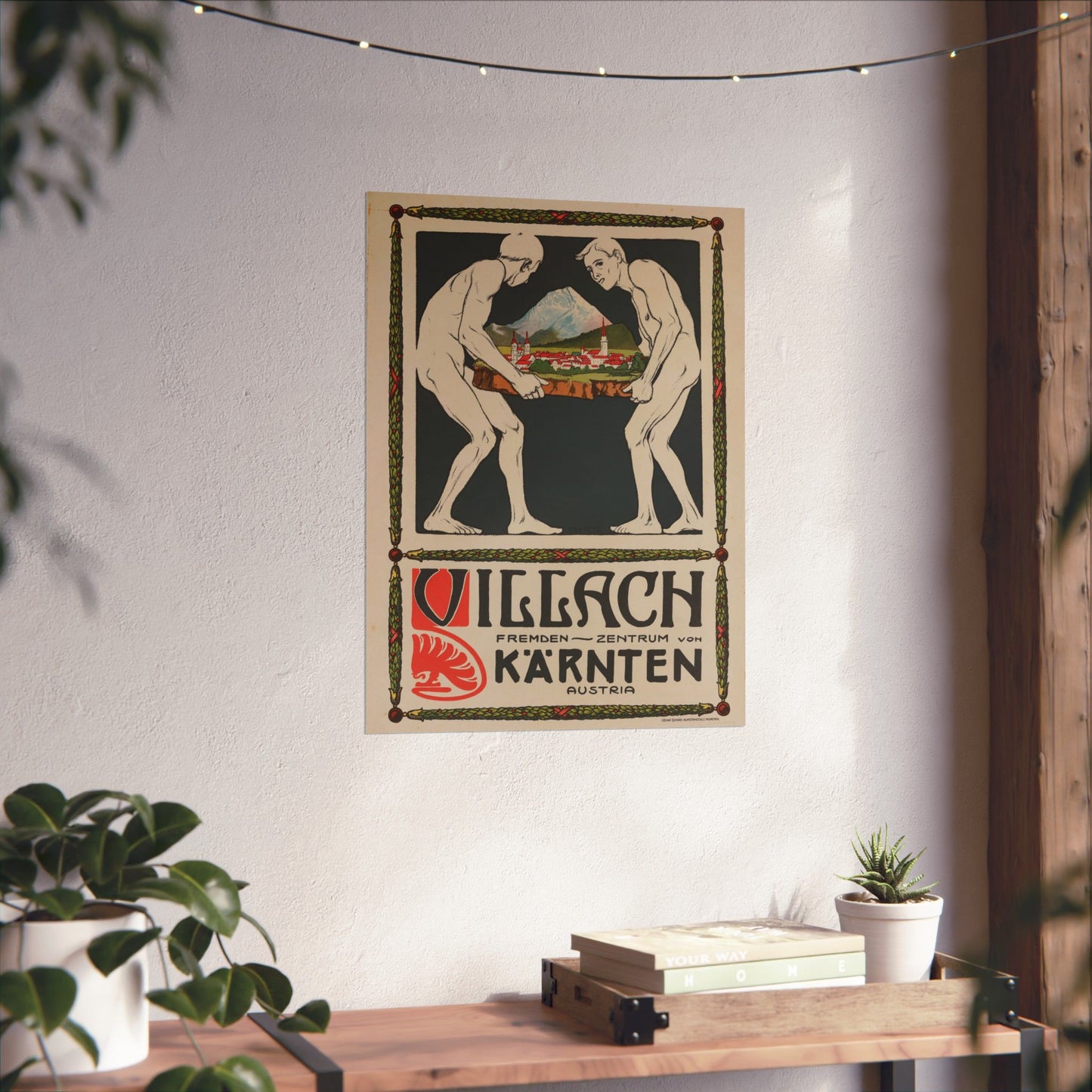Villach - Kärnten (Carinthia) - Pietro A. Sencig (c. 1900s) - Wall Poster Print