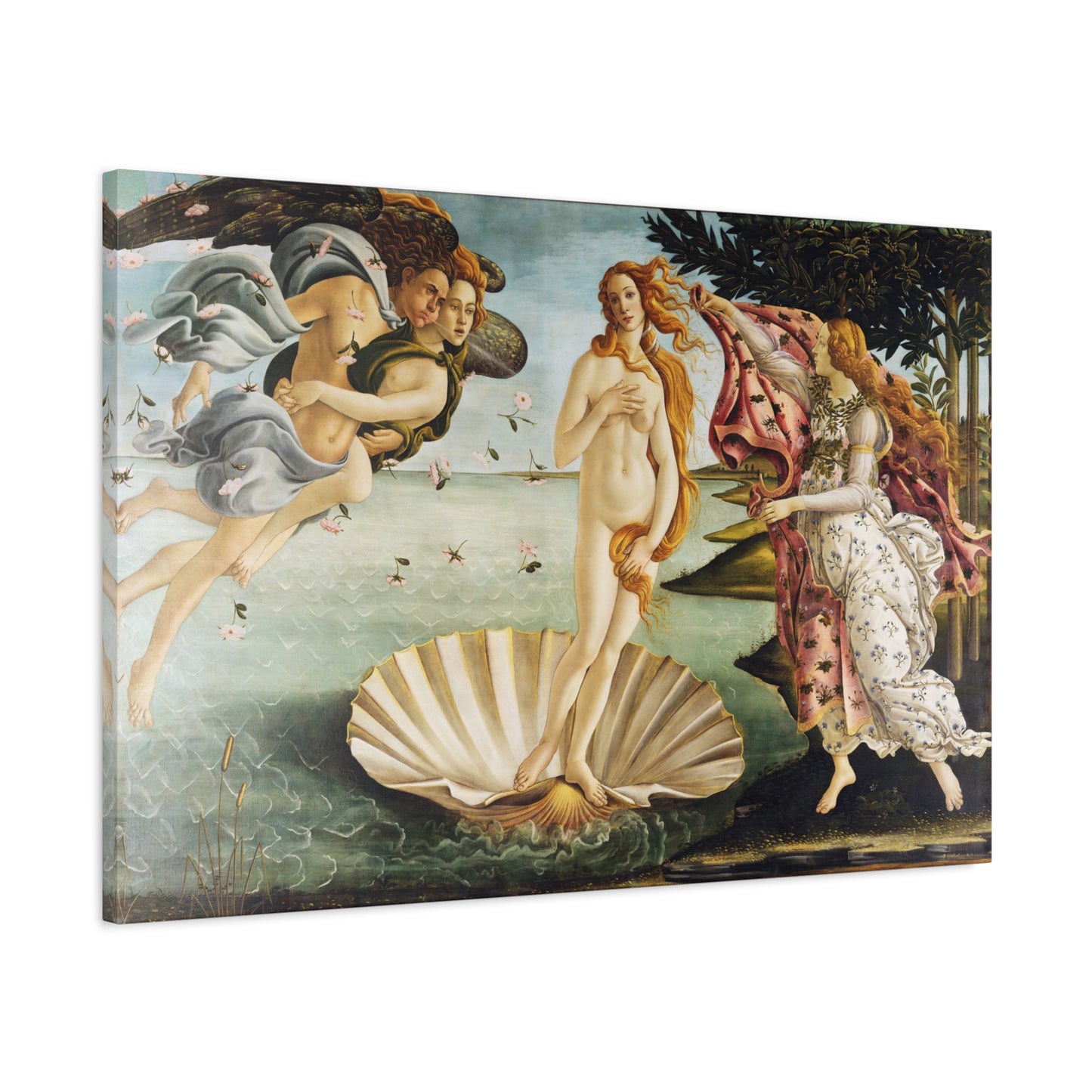 The Birth of Venus - Sandro Botticelli (c. 1485-1486) - Stretched Canvas Print