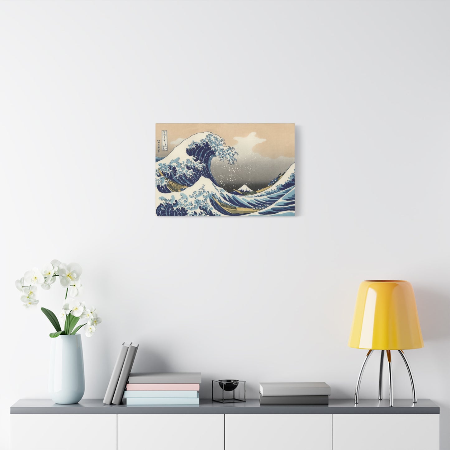 The Great Wave off Kanagawa (from Thirty-Six Views of Mount Fuji) - Katsushika Hokusai - Stretched Canvas Print