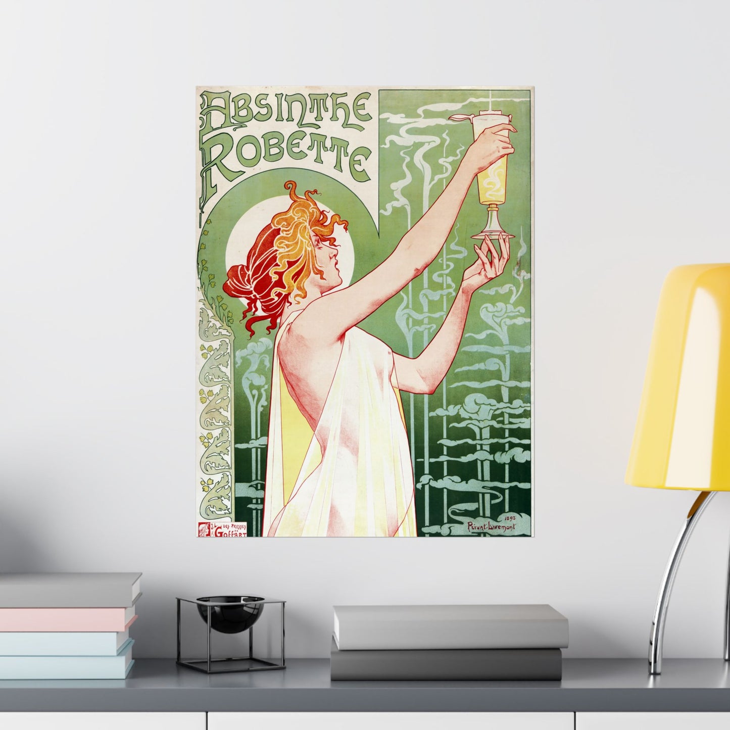 Absinthe Robette - Henri Privat-Livemont (1896) - Wall Poster Print