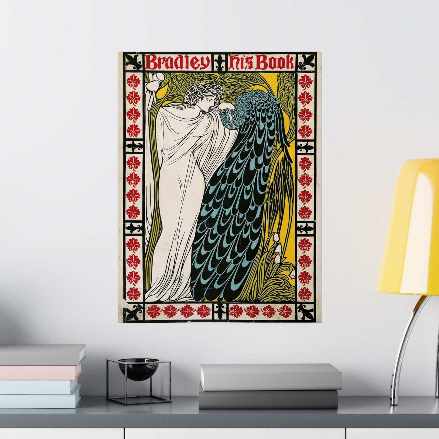 Bradley, His Book - William Henry Bradley (1896) - Wall Poster Print