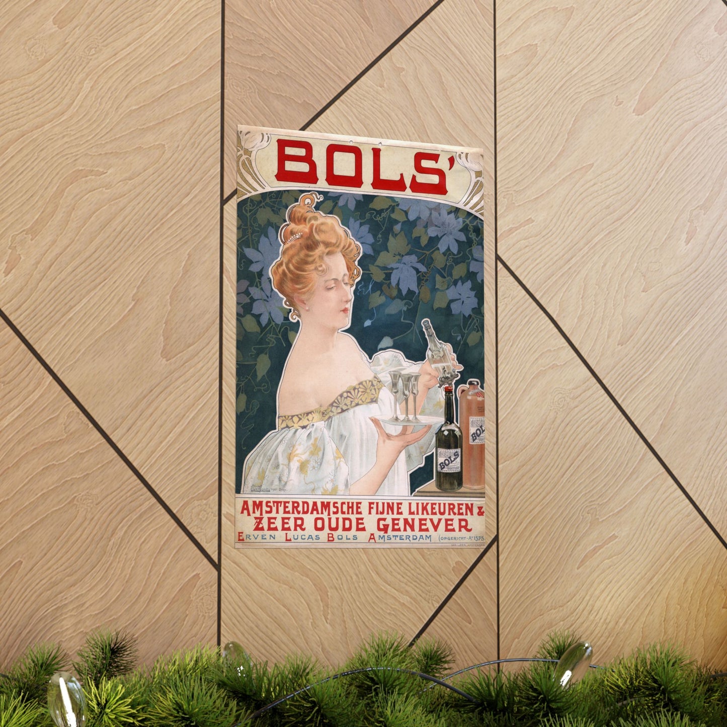 Bols' Amsterdamsche Fijne Likeuren - Henri Privat-Livemont (1901) - Wall Poster Print