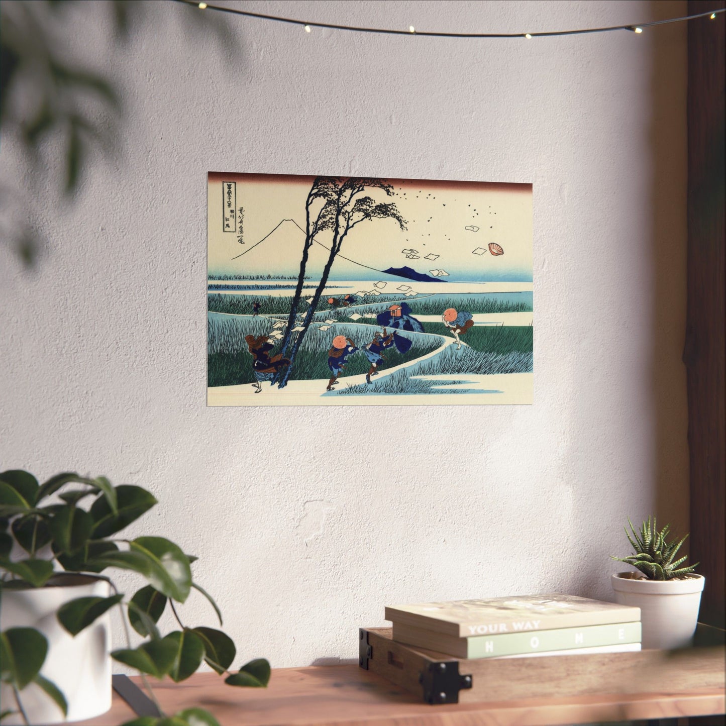 Ejiri in Suruga Province (from Thirty-Six Views of Mount Fuji) - Katsushika Hokusai - Wall Poster Print