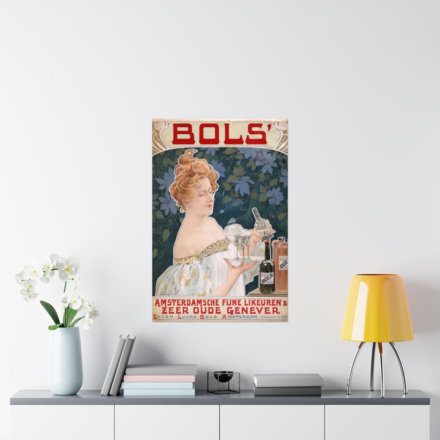 Bols' Amsterdamsche Fijne Likeuren - Henri Privat-Livemont (1901) - Wall Poster Print