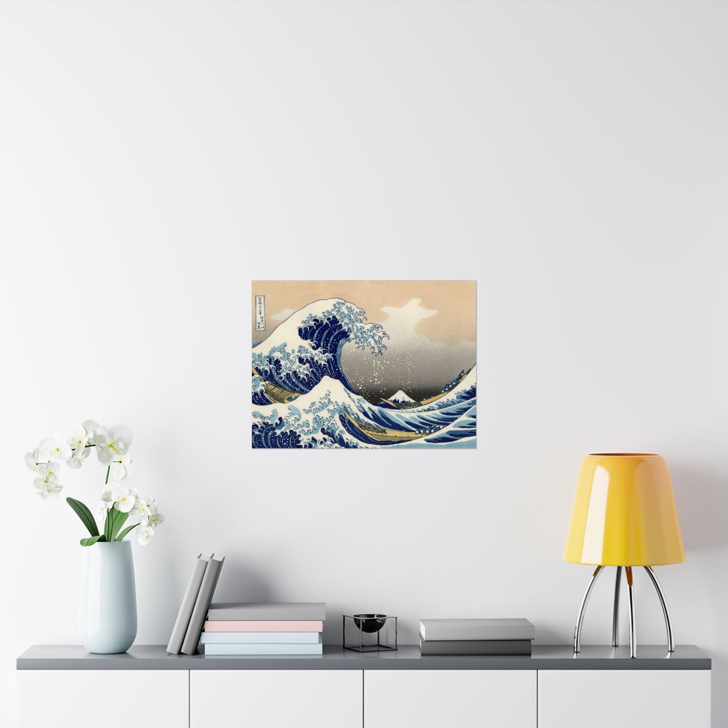 The Great Wave off Kanagawa (from Thirty-Six Views of Mount Fuji) - Katsushika Hokusai - Wall Poster Print