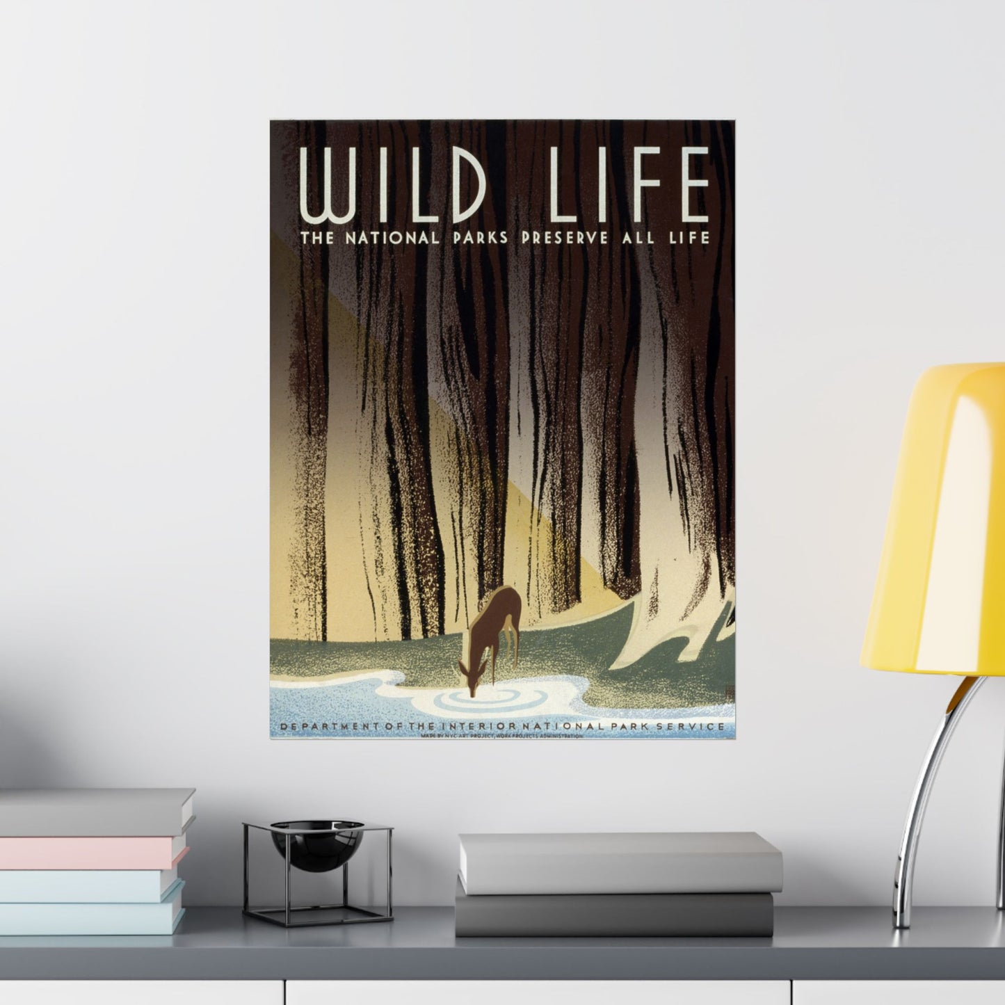 Wild Life - The National Parks Preserve All Life - National Park Service - Wall Poster Print