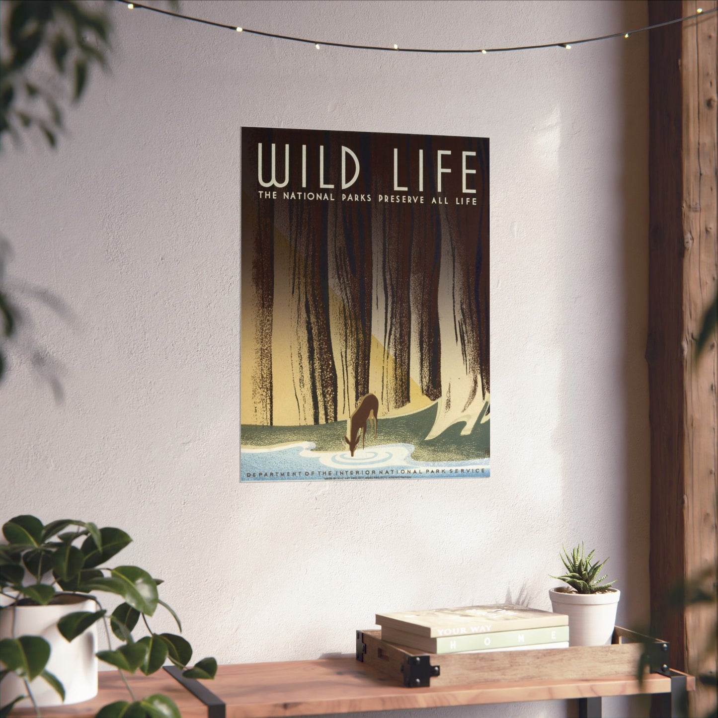 Wild Life - The National Parks Preserve All Life - National Park Service - Wall Poster Print