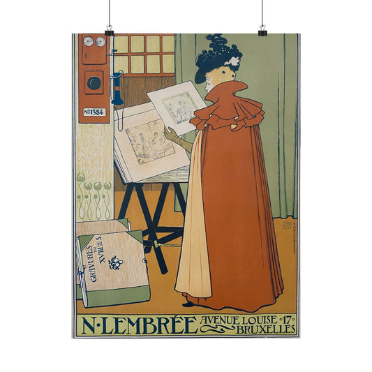 N. Lembrée, Encadrements - Théo Van Rysselberghe (1897) - Wall Poster Print