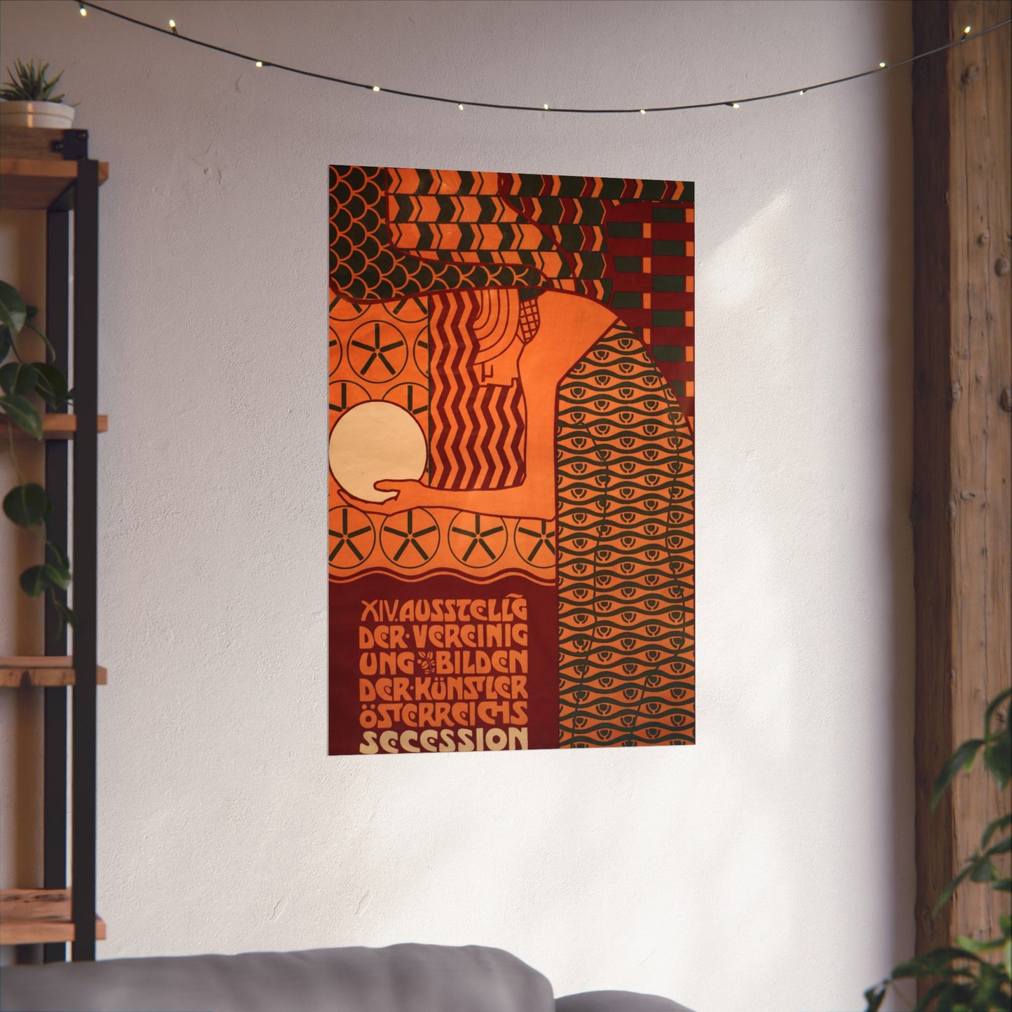 The 14th Vienna Secession Exhibition - Alfred Roller (1902) - Wall Poster Print