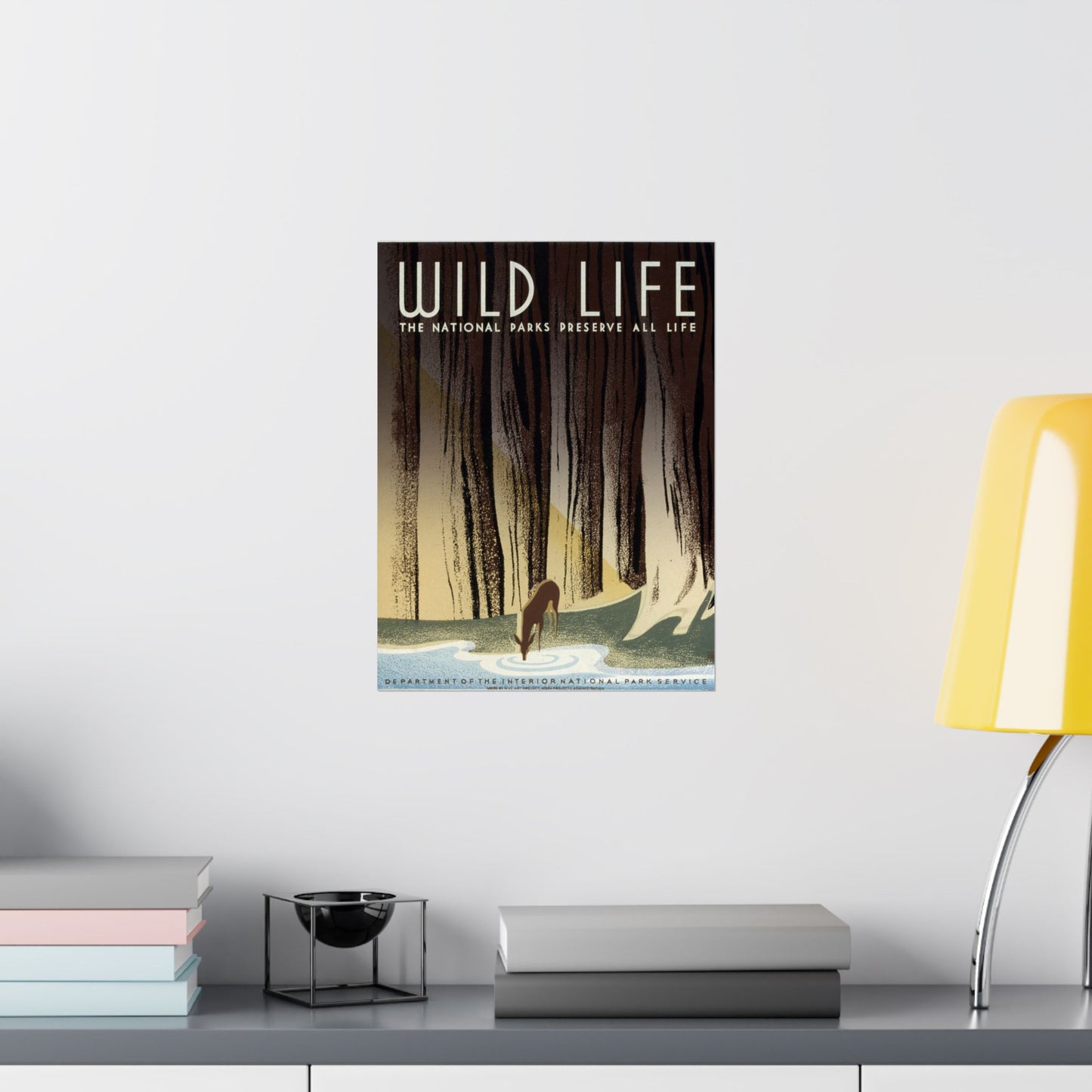 Wild Life - The National Parks Preserve All Life - National Park Service - Wall Poster Print