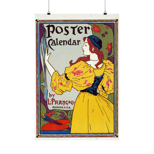Poster Calendar - L. Prang & Co by Louis Rhead (1897) - Wall Poster Print