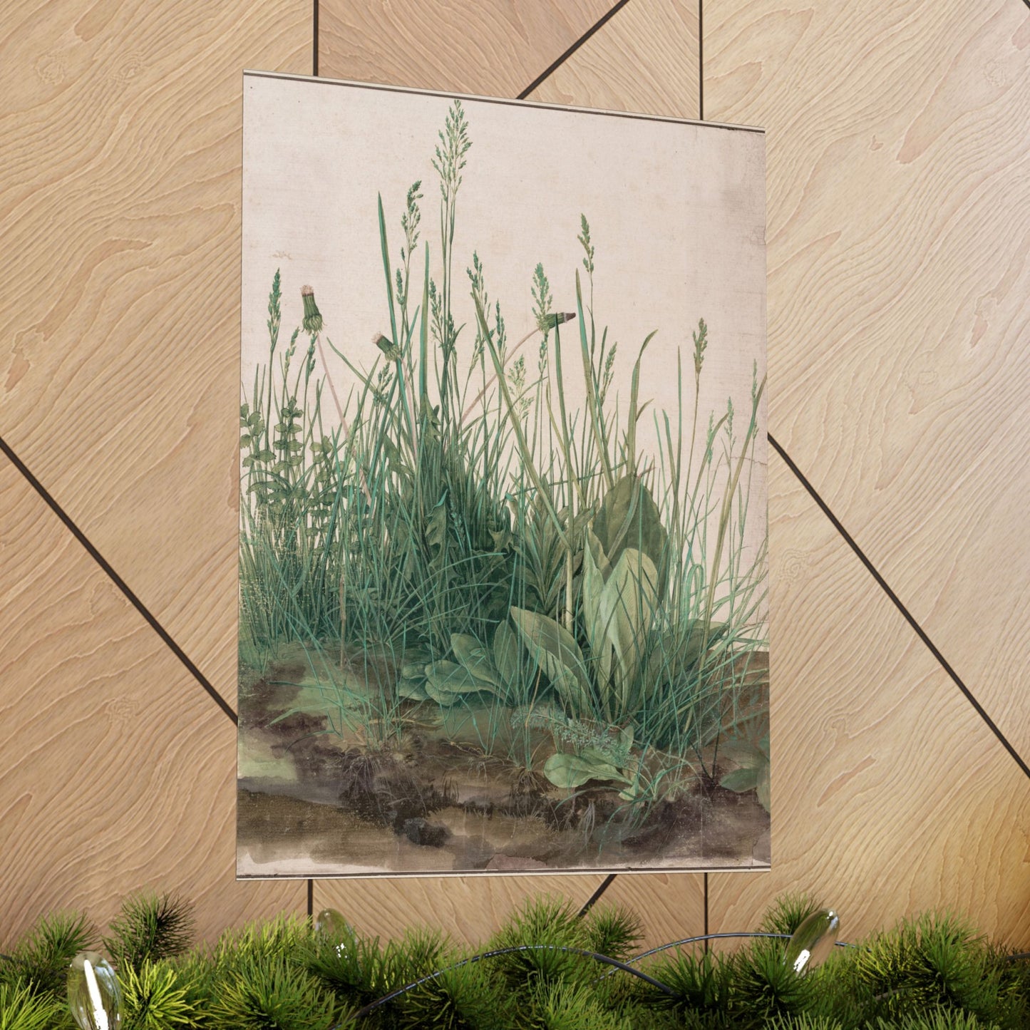 Great Piece of Turf - Albrecht Dürer (1503) - Wall Poster Print