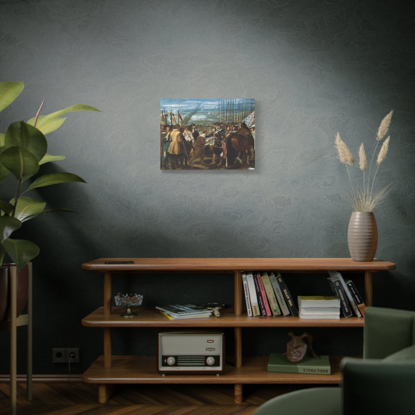 The Surrender of Breda - Diego Velázquez (1635) - Stretched Canvas Print