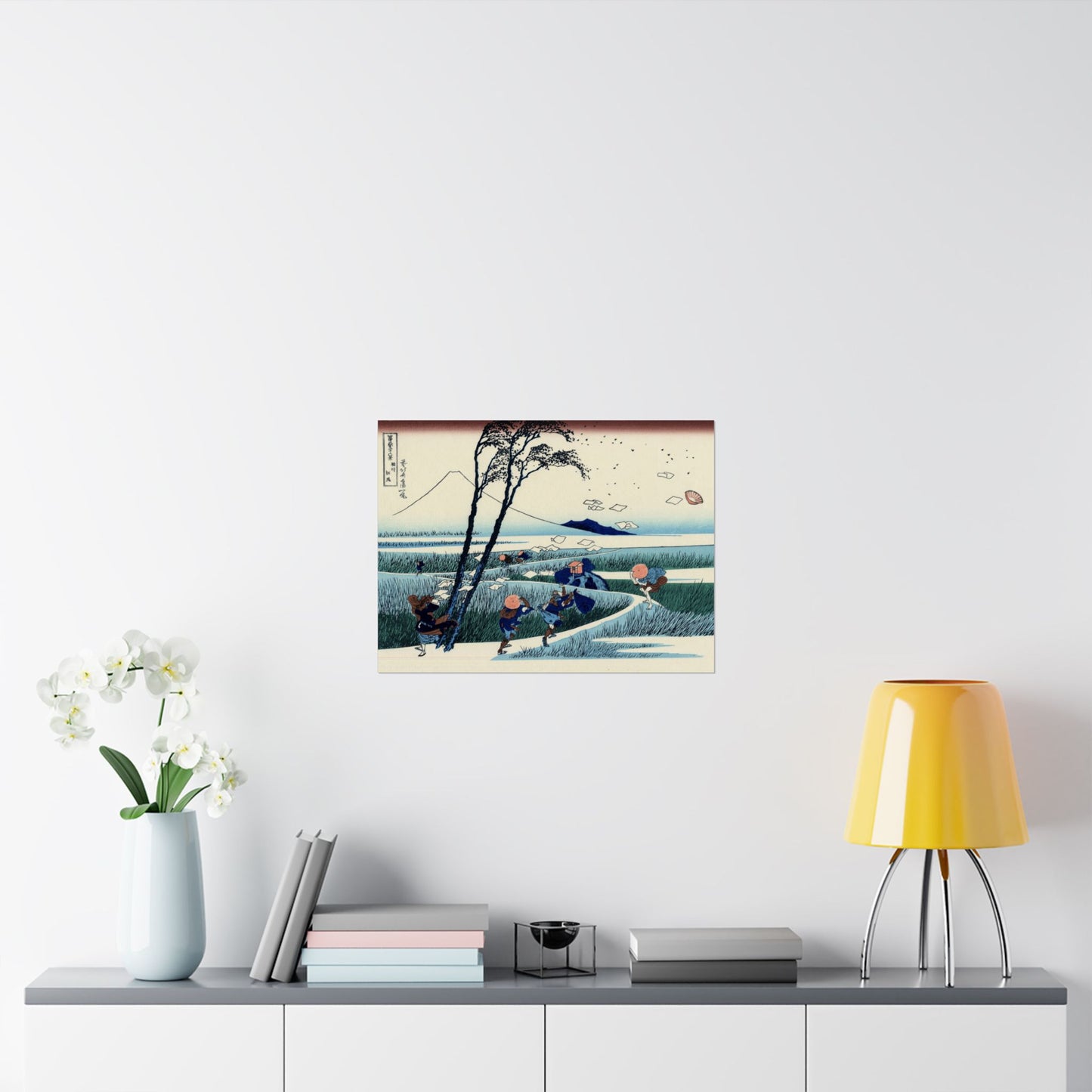 Ejiri in Suruga Province (from Thirty-Six Views of Mount Fuji) - Katsushika Hokusai - Wall Poster Print