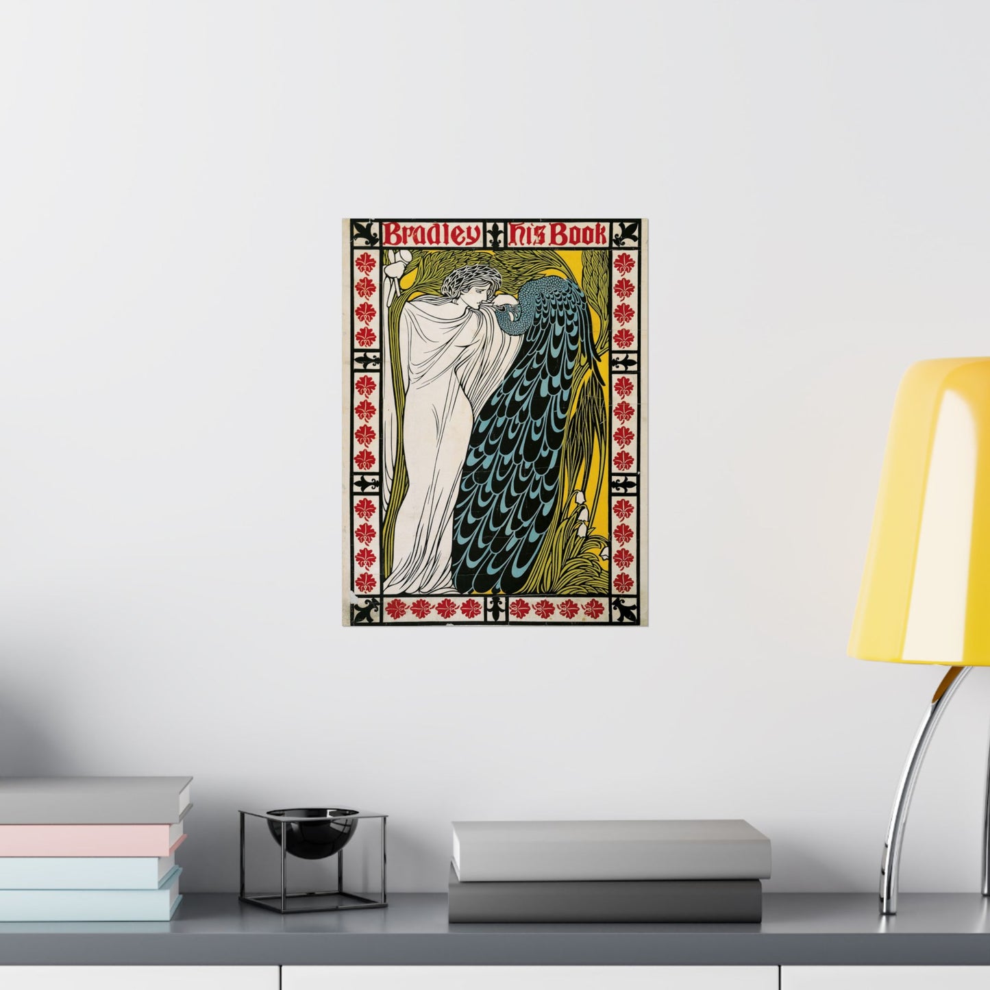 Bradley, His Book - William Henry Bradley (1896) - Wall Poster Print