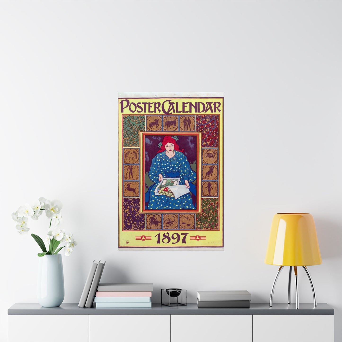 Poster Calendar - Louis John Rhead (1897) - Wall Poster Print