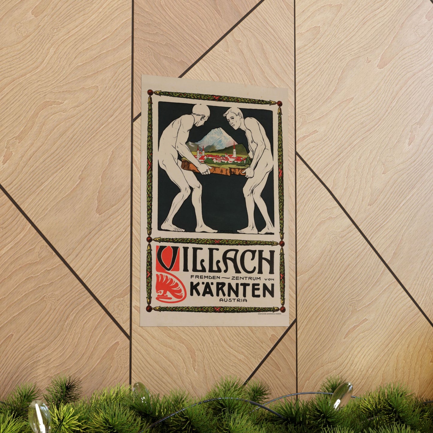 Villach - Kärnten (Carinthia) - Pietro A. Sencig (c. 1900s) - Wall Poster Print