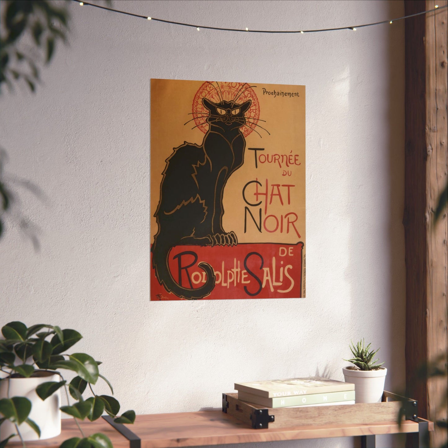 Le Chat Noir - Théophile Steinlen (1896) - Wall Poster Print