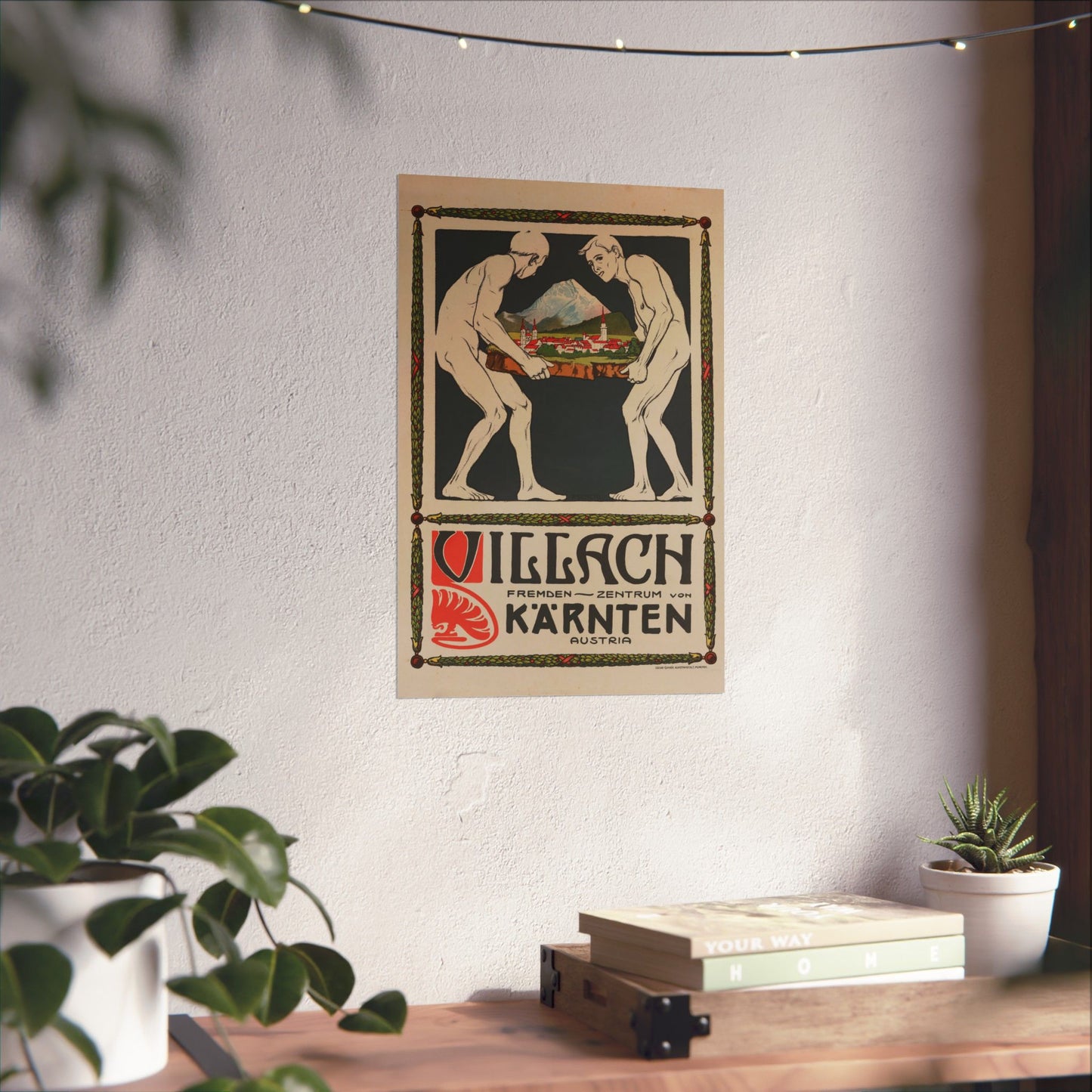 Villach - Kärnten (Carinthia) - Pietro A. Sencig (c. 1900s) - Wall Poster Print