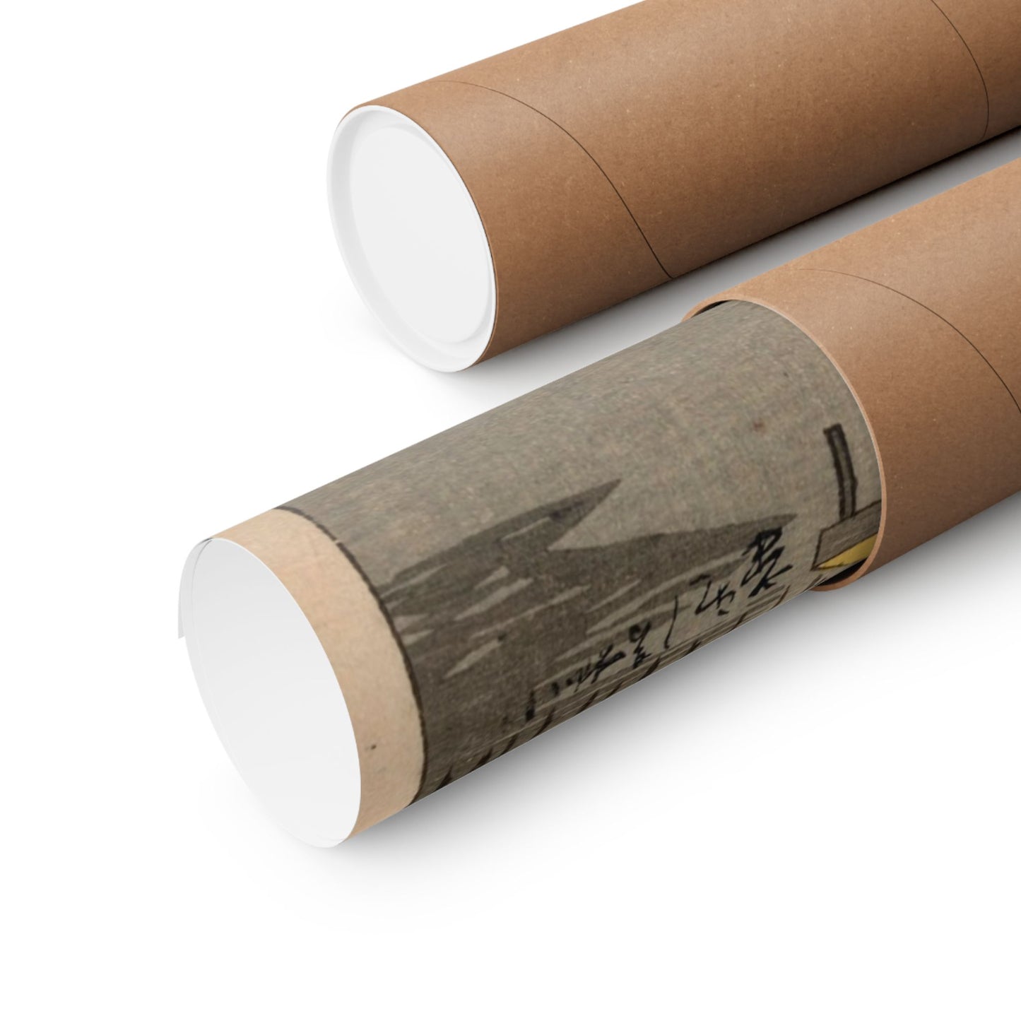 Plum Garden at Kameido - Kobayashi Kiyochika - Wall Poster Print