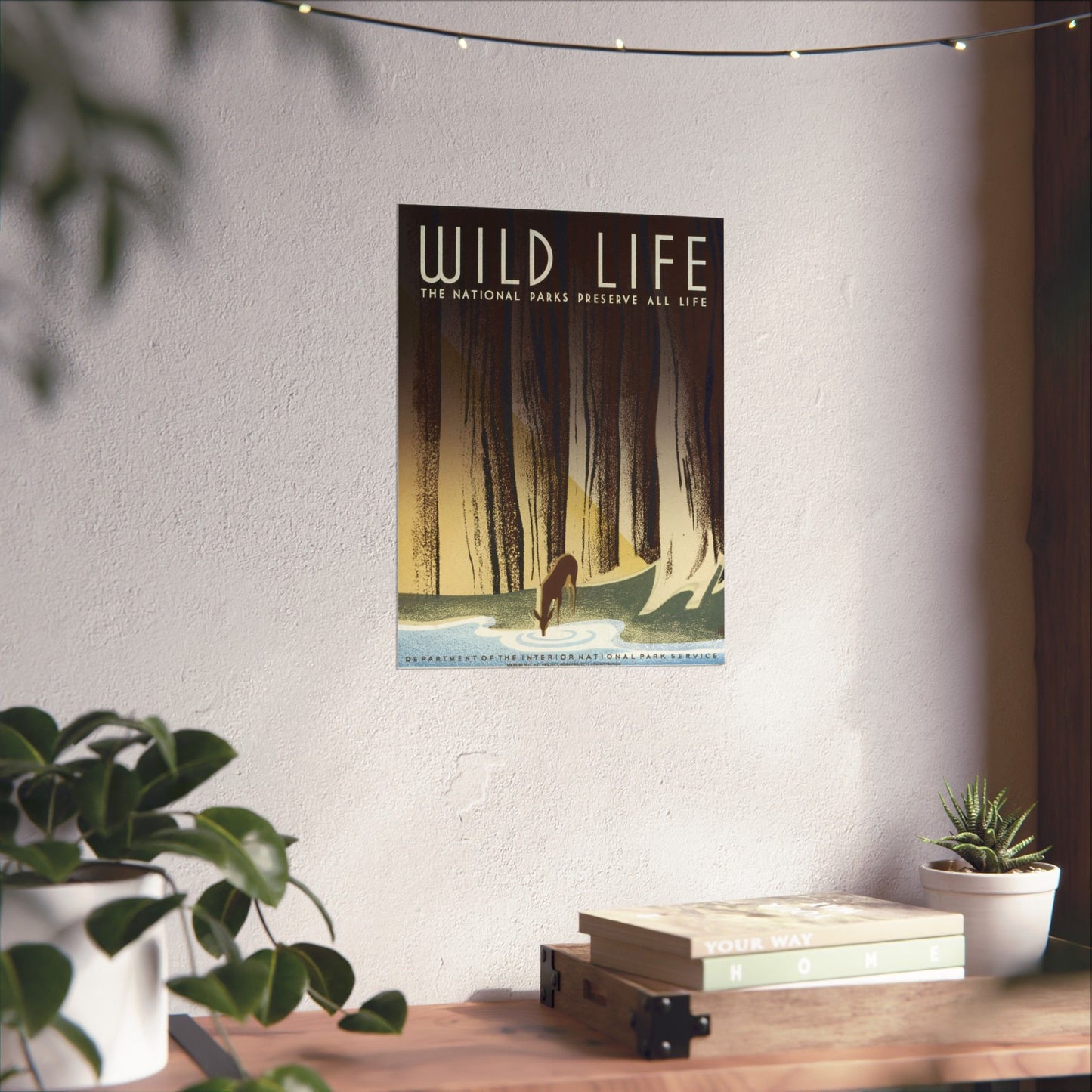 Wild Life - The National Parks Preserve All Life - National Park Service - Wall Poster Print