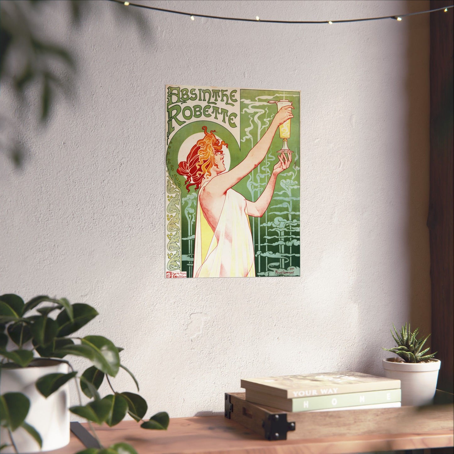 Absinthe Robette - Henri Privat-Livemont (1896) - Wall Poster Print