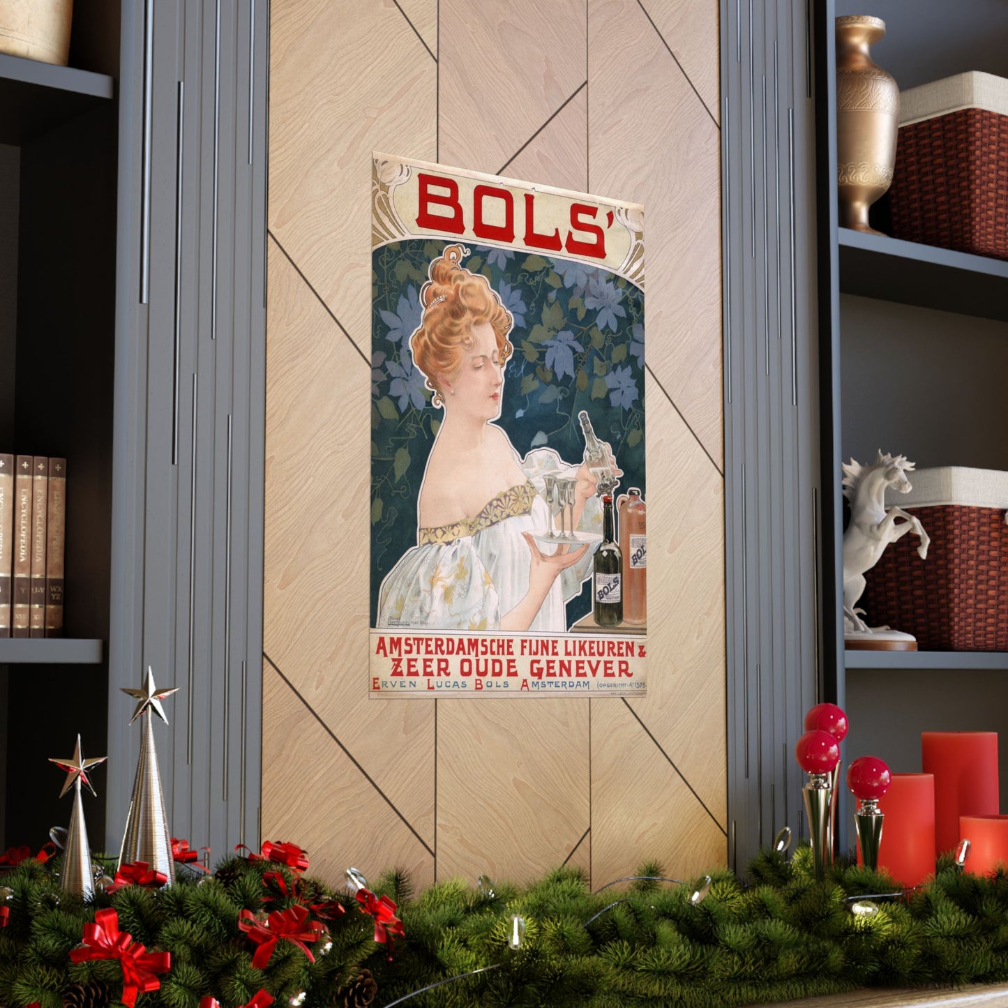 Bols' Amsterdamsche Fijne Likeuren - Henri Privat-Livemont (1901) - Wall Poster Print