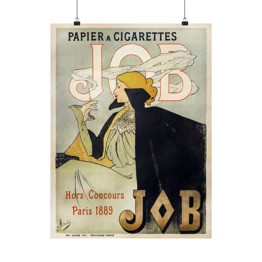 Job Cigarettes Ad - Alphonse Mucha (1889) - Wall Poster Print